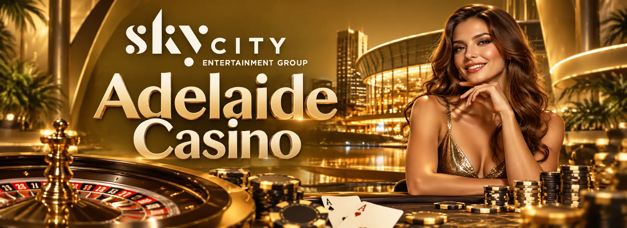 Adelaide Casino online welcome offer banner showing 100% up to A$1,500 and 150 free spins